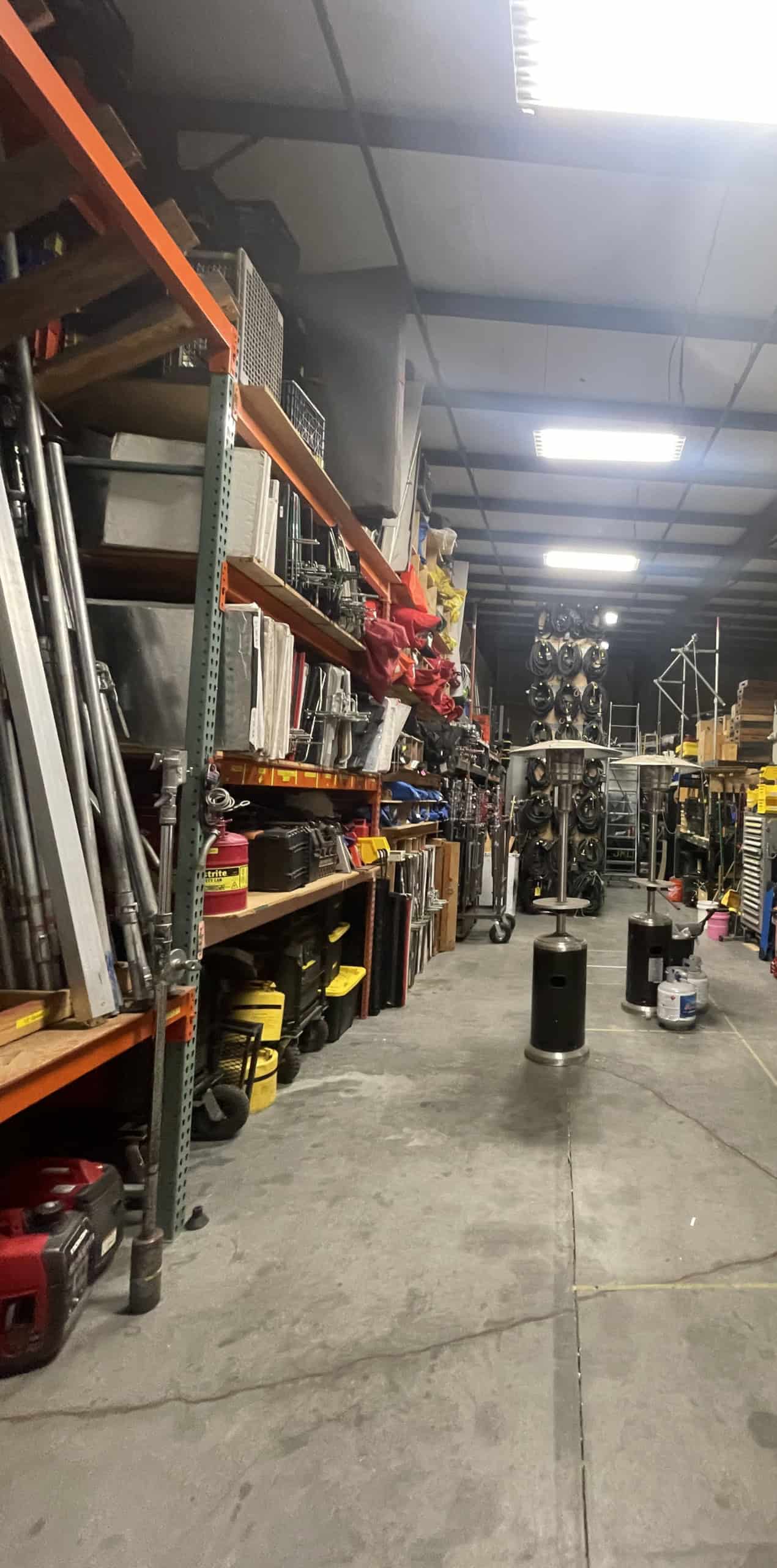 JML Rental's Main Bay JML Rental Bay - Ready for prep